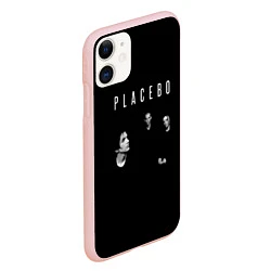 Чехол iPhone 11 матовый Троица Плацебо, цвет: 3D-светло-розовый — фото 2