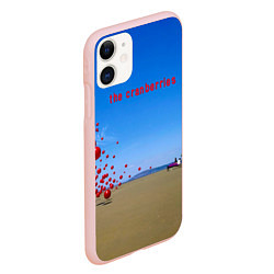 Чехол iPhone 11 матовый Wake Up and Smell the Coffee - The Cranberries, цвет: 3D-светло-розовый — фото 2