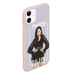 Чехол iPhone 11 матовый Наён, цвет: 3D-светло-розовый — фото 2