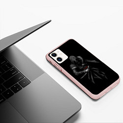 Чехол iPhone 11 матовый Эцио Аудиторе де Фиренце, цвет: 3D-светло-розовый — фото 2