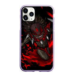 Чехол iPhone 11 Pro матовый Bloodseeker Rage, цвет: 3D-светло-сиреневый