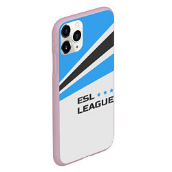 Чехол iPhone 11 Pro матовый ESL league, цвет: 3D-розовый — фото 2