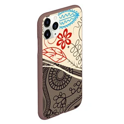 Чехол iPhone 11 Pro матовый Прованс, цвет: 3D-коричневый — фото 2