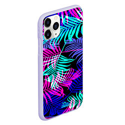 Чехол iPhone 11 Pro матовый Hawaii ?, цвет: 3D-светло-сиреневый — фото 2