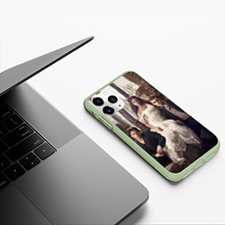 Чехол iPhone 11 Pro матовый Vampire Queen, цвет: 3D-салатовый — фото 2