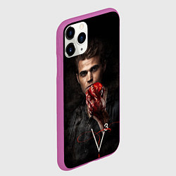Чехол iPhone 11 Pro матовый Stefan Salvatore V3, цвет: 3D-фиолетовый — фото 2