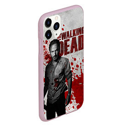 Чехол iPhone 11 Pro матовый Walking Dead: Rick Grimes, цвет: 3D-розовый — фото 2