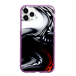 Чехол iPhone 11 Pro матовый Abrupt, цвет: 3D-фиолетовый