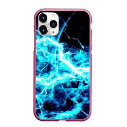 Чехол iPhone 11 Pro матовый Energy, цвет: 3D-малиновый