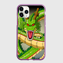 Чехол iPhone 11 Pro матовый Dragon Ball, цвет: 3D-фиолетовый