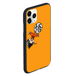 Чехол iPhone 11 Pro матовый Dragon Ball, цвет: 3D-черный — фото 2