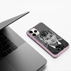Чехол iPhone 11 Pro матовый Doctor Who: fun-art, цвет: 3D-розовый — фото 2