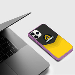 Чехол iPhone 11 Pro матовый Godsent Uniform, цвет: 3D-фиолетовый — фото 2