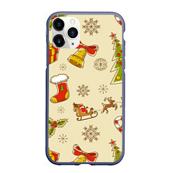 Чехол iPhone 11 Pro матовый Pat32