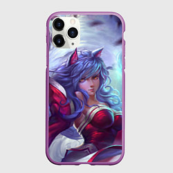 Чехол iPhone 11 Pro матовый Red Dress, цвет: 3D-фиолетовый