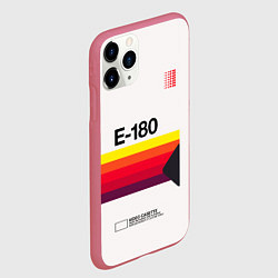 Чехол iPhone 11 Pro матовый VHS E-180, цвет: 3D-малиновый — фото 2