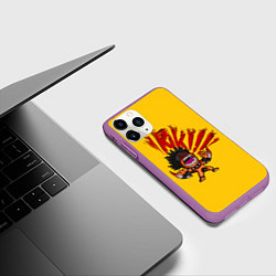 Чехол iPhone 11 Pro матовый Bloodseeker: Riki, цвет: 3D-фиолетовый — фото 2