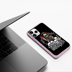Чехол iPhone 11 Pro матовый Bring Me The Horizon, цвет: 3D-розовый — фото 2