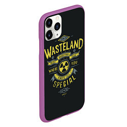 Чехол iPhone 11 Pro матовый Come to Wasteland, цвет: 3D-фиолетовый — фото 2