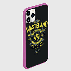 Чехол iPhone 11 Pro матовый Come to Wasteland, цвет: 3D-фиолетовый — фото 2