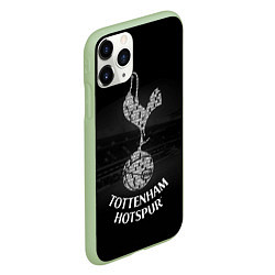 Чехол iPhone 11 Pro матовый Tottenham Hotspur, цвет: 3D-салатовый — фото 2