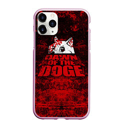 Чехол iPhone 11 Pro матовый Dawn of the Doge, цвет: 3D-розовый