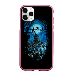 Чехол iPhone 11 Pro матовый Zombie Island