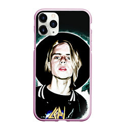 Чехол iPhone 11 Pro матовый Pharaoh Face, цвет: 3D-розовый