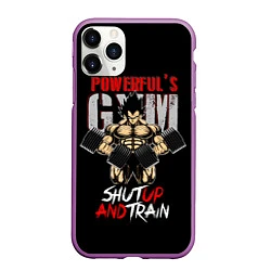 Чехол iPhone 11 Pro матовый Powerful Gym