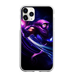 Чехол iPhone 11 Pro матовый Malzahar, цвет: 3D-белый