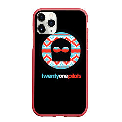 Чехол iPhone 11 Pro матовый 21 Pilots: Bandit, цвет: 3D-красный