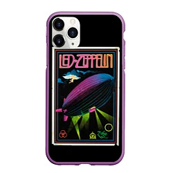 Чехол iPhone 11 Pro матовый Led Zeppelin: Angel Poster