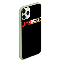 Чехол iPhone 11 Pro матовый Limp Bizkit, цвет: 3D-салатовый — фото 2