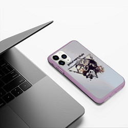Чехол iPhone 11 Pro матовый Paul Van Dyk, цвет: 3D-сиреневый — фото 2