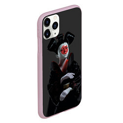 Чехол iPhone 11 Pro матовый Ghost In The Shell 2, цвет: 3D-розовый — фото 2