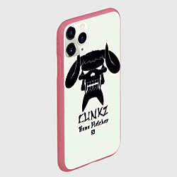 Чехол iPhone 11 Pro матовый Clinkz: Bone Fletcher, цвет: 3D-малиновый — фото 2