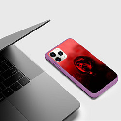 Чехол iPhone 11 Pro матовый Король и Шут, цвет: 3D-фиолетовый — фото 2