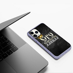 Чехол iPhone 11 Pro матовый Его величество Данила, цвет: 3D-светло-сиреневый — фото 2