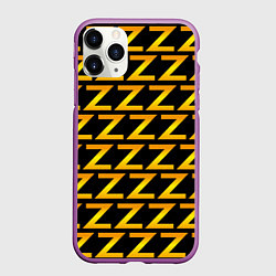 Чехол iPhone 11 Pro матовый Brazzers Z, цвет: 3D-фиолетовый