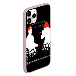 Чехол iPhone 11 Pro матовый TOP: BlurryFace, цвет: 3D-розовый — фото 2