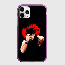 Чехол iPhone 11 Pro матовый Poets of the fall(Марко), цвет: 3D-фиолетовый