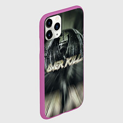 Чехол iPhone 11 Pro матовый Overkill: Death Angel, цвет: 3D-фиолетовый — фото 2