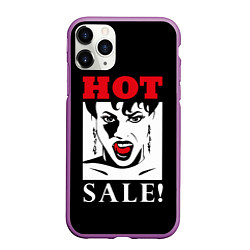 Чехол iPhone 11 Pro матовый Hot Sale, цвет: 3D-фиолетовый