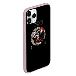 Чехол iPhone 11 Pro матовый Twenty One Pilots, цвет: 3D-розовый — фото 2