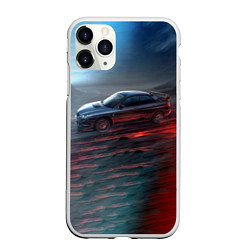 Чехол iPhone 11 Pro матовый Subaru, цвет: 3D-белый