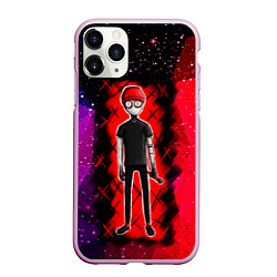 Чехол iPhone 11 Pro матовый Twenty one pilots, цвет: 3D-розовый