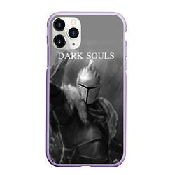 Чехол iPhone 11 Pro матовый Dark Souls, цвет: 3D-светло-сиреневый
