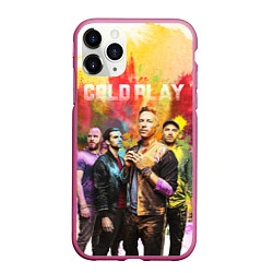 Чехол iPhone 11 Pro матовый Coldplay