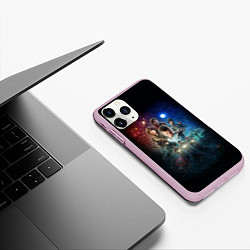 Чехол iPhone 11 Pro матовый Stranger Things Boys, цвет: 3D-розовый — фото 2