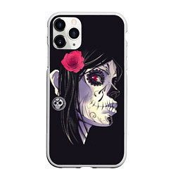 Чехол iPhone 11 Pro матовый Dia de Muertos